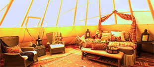 Nevada glamping - Mustang Monument Tipis